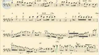 Cello - Santeria - Sublime - Sheet Music, Chords, and Vocals