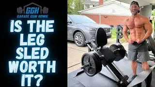Body-Solid GCLP100 Compact Leg Press Review | BEST LEG SLED FOR HOME!