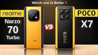 Realme Narzo 70 Turbo vs POCO X7 : Full Comparison⚡Which One Is Better?