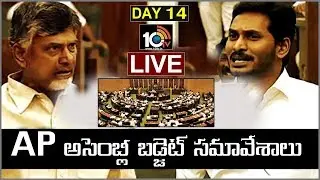 AP Assembly Budget Sessions 2019 LIVE | YSRCP Vs TDP | Day 14 LIVE | 10TV News