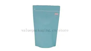 357 500g coffee beans bag with degassing valve