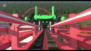 Eejanaika 4th Dimension Coaster on-ride/Nolimits 2