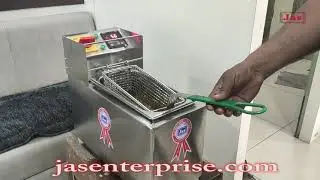 Electric Deep Fat Fryer samosa machine by jasenterprise.com | +91-9427417384