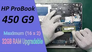 🛠️ RAM Upgrade HP ProBook 450 G9  , HP 450 G9 Laptop RAM Upgrade, Memory Upgrade HP 450 G9 2022