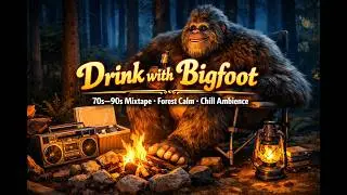 Drink with Bigfoot &ndash; Campfire Ambience & 70s&ndash;90s Inspired Music&rdquo;