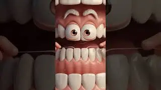 Teeth talk #cartoon #trending #viral #animation #cartoonvideo #ai #teethtalk
