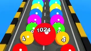 2048 Colors Ball Run 💸🎱❤️MAX LEVELS!! All Levels Gameplay Walkthrough Android, iOS NEW UPDATE