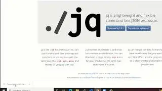jq installation on Windows using gitbash