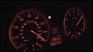 BMW E92 335i (tuned) top speed run - GPS measured