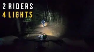 Rope Mill Mountain Bike Night POV | Trail Audio Only