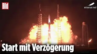 FLORIDA: Bezos-Rakete endlich abgehoben