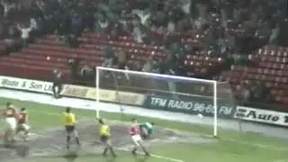Goal! Stuart Ripley. 1992. MFC - Oxford