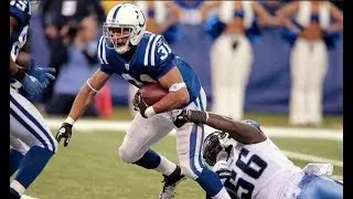 Donald Brown Career Long 80 Yard Touchdown Run || Colts vs. Titans 2011
