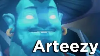 Arteezy Storm Spirit 7600+ Ranked Gameplay