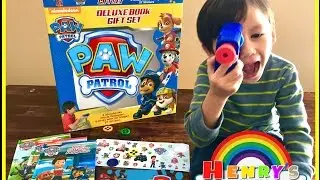 PAW Patrol Deluxe Book Gift Set Toys Learn and Read for Kids