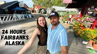 24 hours in Fairbanks Alaska- Truck camping Alaska