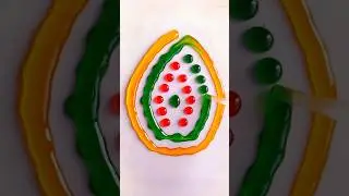 🔴🟡🟢Water Colour Drops 💦 Satisfying Video #oddlysatisfying #satisfying #colormixingmagic