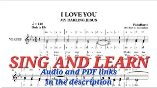 I Love You my Darling Jesus | Music Video Score | FadaBarto
