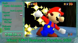 WSRM2020 - Mario Adventure 50 Star by aglab2