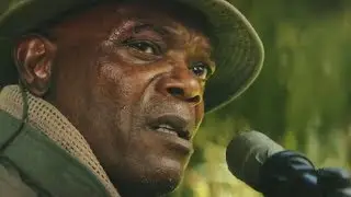 Samuel L. Jackson sees something scary