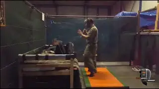 Ice pick knife defense | Realistic Environment | Ground versus knife | Recon Sparring