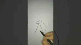 Ladybug drawing tutorial for kids #kidsdrawing #easydrawing