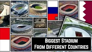 Biggest Stadium From Different Countries | @moviestudiodata