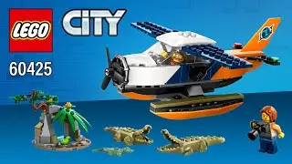 LEGO&reg; City Jungle Explorer Water Plane (60425)[177 pcs] Step-by-Step Building Instructions | TBB
