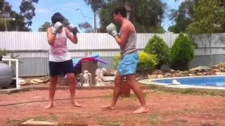 Knockout punch - BackyardMMA -