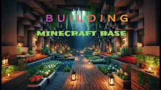 Building Minecraft base @MineMyCraft @minecraft