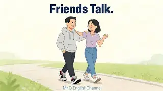 Friends Talk ｜Basic English ｜ Mr  English Channel Talk Friends