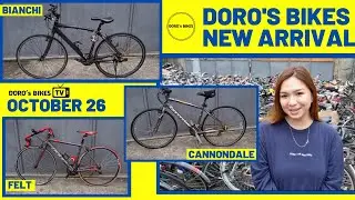 #NEWARRIVAL DORO'S BIKES CALOOCAN | BIANCHI TREK CANNONDALE | OCTOBER 2020 | #JAPANSURPLUS
