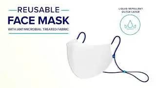 The GALE GUARD&trade; Reusable Face Mask - Liquid Repellent Comparison