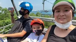 Skyline Luge Sentosa Singapore | Family outing March School Holiday | Sentosa skyline luge