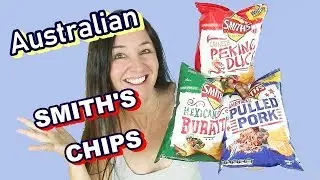 Smith's Chips 3 Crazy Flavors Australian Taste Test