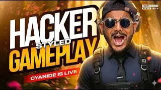 BGMI LIVE - BOT BANAKE MARUNGA😤CYANIDE IS LIVE | PUBG LIVE