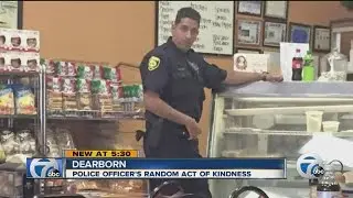 Police officer's random act of kindness