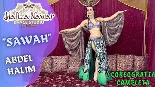 COREOGRAFIA COMPLETA - SAWAH - DANÇA DO VENTRE ONLINE - NAWAR DANCE COM HAFIZA NAWAR