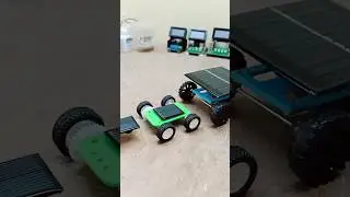 Solar Car Toy | playing alone #toys #electronic #engineering #kids #fun