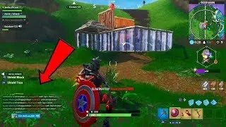 Deal Damage With Captain America's Shield - Fortnite x Avengers Endgame