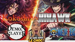 Samurai ryuma r&eacute;action: kokoshibo vs mihawk (one piece vs demon slayer)