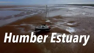 DJI Mavic Air 2 - Humber Estuary - Low Tide