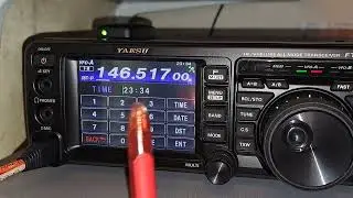 YAESU FT-991A и автоматическая коррекция времени GPS