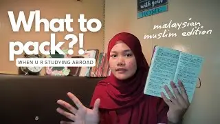 Things to bring if u are studying abroad🧳🛍 [Malaysian Edition!] || Free full cheklist 