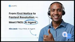 Peakflo AI Voice Agents for First Notice of Loss | Live Demo