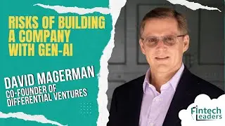 Risks of Building a Company with Gen-AI - David Magerman, Co-Founder of Differential Ventures