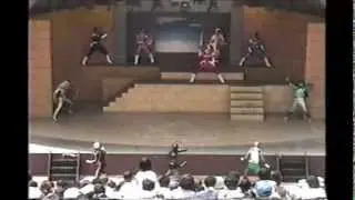 懐かしのヒーローショー　メガレンジャー＆仮面ライダーV3・RX・１号