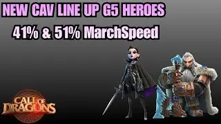 NEW CAVS LINEUPS WITH G5 HEROES | CALL OF DRAGONS