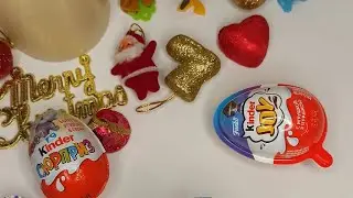 ASMR Mini Review 👀 Kinder Joy Collection 🥚