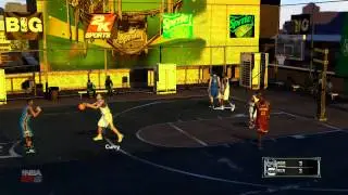NBA 2k15 Xbox 360 Blacktop 3v3 First to 11 Gameplay 1080p HD
